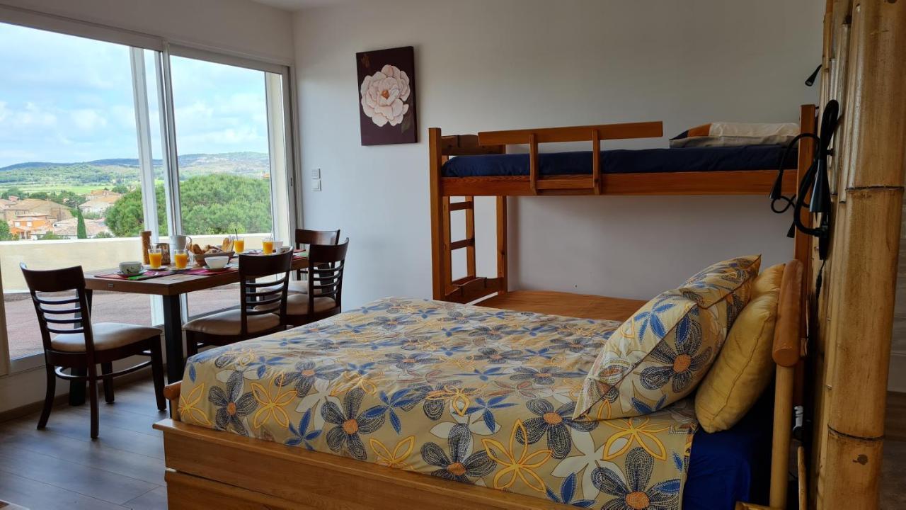 Chambres D'Hotes B&B La Bergeronnette Avec Piscine Couverte Chauffee Bizanet Екстериор снимка