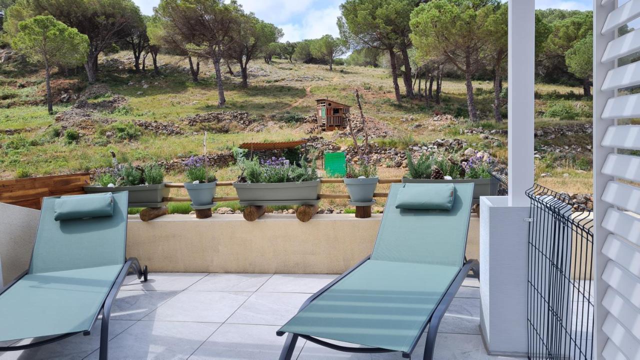 Chambres D'Hotes B&B La Bergeronnette Avec Piscine Couverte Chauffee Bizanet Екстериор снимка